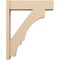 Ekena Millwork 8-in W x 32-in D x 40-in H Balboa Block Rough Cedar Woodgrain TimberThane Outlooker, Primed Tan OUTUR080X32X40BOA44RCPR - alternate 2